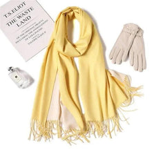Load image into Gallery viewer, Winter Women Scarf Fashion Solid Soft  Scarves For Lady Shawls Wrap Casual Wear Travel Friendly For Winter Fall Winter Classic Warm Soft Chunky Warm Scarves Wrap Scarf
