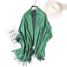 Load image into Gallery viewer, Winter Women Scarf Fashion Solid Soft  Scarves For Lady Shawls Wrap Casual Wear Travel Friendly For Winter Fall Winter Classic Warm Soft Chunky Warm Scarves Wrap Scarf
