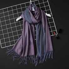 Load image into Gallery viewer, Winter Women Scarf Fashion Solid Soft  Scarves For Lady Shawls Wrap Casual Wear Travel Friendly For Winter Fall Winter Classic Warm Soft Chunky Warm Scarves Wrap Scarf
