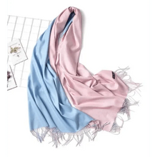 Load image into Gallery viewer, Winter Women Scarf Fashion Solid Soft  Scarves For Lady Shawls Wrap Casual Wear Travel Friendly For Winter Fall Winter Classic Warm Soft Chunky Warm Scarves Wrap Scarf
