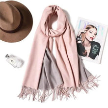 Load image into Gallery viewer, Winter Women Scarf Fashion Solid Soft  Scarves For Lady Shawls Wrap Casual Wear Travel Friendly For Winter Fall Winter Classic Warm Soft Chunky Warm Scarves Wrap Scarf
