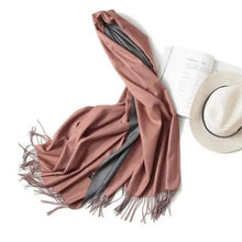 Load image into Gallery viewer, Winter Women Scarf Fashion Solid Soft  Scarves For Lady Shawls Wrap Casual Wear Travel Friendly For Winter Fall Winter Classic Warm Soft Chunky Warm Scarves Wrap Scarf
