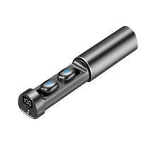 Load image into Gallery viewer, Wireless Bluetooth 5.1 Earphones Wireless Charging Case IPX8 Waterproof Stereo Headphones In Ear Built in Mic Headset Touch Control Earbuds Wireless Earbuds Case With Flashlight Noise Isolating Clear Calls Rich Bass In-Ear Sports Headset
