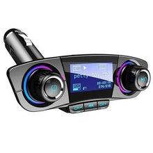 Load image into Gallery viewer, Wireless Bluetooth Handsfree Calling Car Charger FM Transmitter
