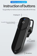 Load image into Gallery viewer, Wireless Bluetooth Headset Business Hands Free Long Standby V5.0 Earphones Waterproof Sport Earbuds With Microphone For Driving
