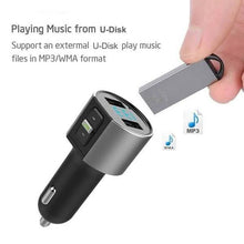 Load image into Gallery viewer, Wireless Car Mp3 FM Transmitter USB Charger

