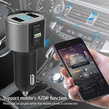Load image into Gallery viewer, Wireless Car Mp3 FM Transmitter USB Charger
