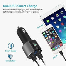 Load image into Gallery viewer, Wireless Car Mp3 FM Transmitter USB Charger
