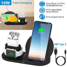 Load image into Gallery viewer, Wireless Charger 10W Fast Charging Station

