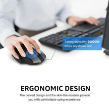 Load image into Gallery viewer, Wireless Design 2.4 GHz Ergonomic Mouse 1600 DPI USB Optical Bluetooth-Compatible Mouse Computer Gaming Mouse
