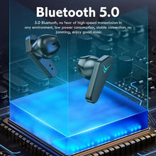 Load image into Gallery viewer, Wireless Earbuds Touch Control Earphone No Delay Noise Reduction Bluetooth Headphone Gaming Headset y Lewith Mic Updated Design with Industrading Sound &amp; Improved Comfort, Long Wireless Range, Up to 24 Hours of Talk Time
