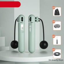 Load image into Gallery viewer, Wireless Electronic Jump Rope With Counter Speed Skipping Adjustable Soft Anti-Slip Handle Skipping Rope With Calorie Counter Adjustable Digital Jump Rope For Indoor Workout Fitness

