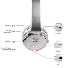 Load image into Gallery viewer, Wireless Foldable Headphones with Built-in Speaker

