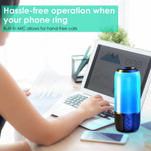 Load image into Gallery viewer, Wireless Portable Speaker with Color Changing Light
