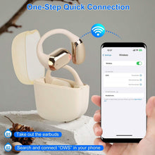 Load image into Gallery viewer, Wireless V5.4 Open Ear Earbuds with Earhook LED Display Charging Case
