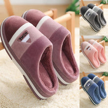 Load image into Gallery viewer, Woman Bedroom Winter Slippers Warm Home Slippers Women Shoes Indoor House Slippers Comfy House Shoes Slip On Memory Foam Bedroom Slippers Indoor Home Shoes
