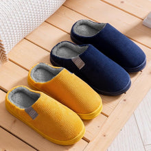 Load image into Gallery viewer, Woman Bedroom Winter Slippers Warm Home Slippers Women Shoes Indoor House Slippers Comfy House Shoes Slip On Memory Foam Bedroom Slippers Indoor Home Shoes
