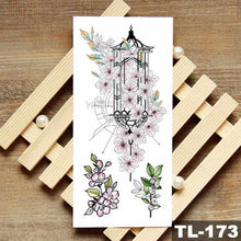 Load image into Gallery viewer, Womans Rose Flower Waterproof Temporary Tattoo Sticker For Arm Body Gorgeous Girls Tattoos
