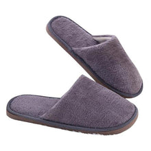 Load image into Gallery viewer, Women Autumn Winter New Warm Slippers Plush Waterproof Warm Slippers Clogs Couples Home Slipper Indoor Floor Shoes Waterproof Slippers Women Men Fur Lined Clogs Winter Garden Shoes
