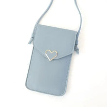 Load image into Gallery viewer, Women  Bag Shoulder Transparent Bag Card Holders Girl  Handbag Ladies PU Leather Clutch Phone Wallets Purse
