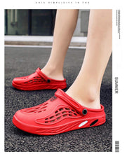 Load image into Gallery viewer, Women Beach Flip Flops Slippers Sandals Summer Men'S Shoes Tennis Working Training Unisex Clogs Gardening Shoes Summer Cushion Lightweight Comfortable Slippers
