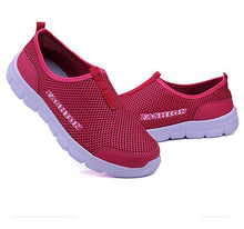 Load image into Gallery viewer, Women Breathable Mesh Casual Mens Shoes Summer Sneakers Footwear Running Shoes Men's Slip-on Ultra Lightweight Breathable Walking Shoes Non Slip Athletic Fashion Espadrilles

