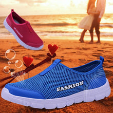 Load image into Gallery viewer, Women Breathable Mesh Casual Mens Shoes Summer Sneakers Footwear Running Shoes Men's Slip-on Ultra Lightweight Breathable Walking Shoes Non Slip Athletic Fashion Espadrilles
