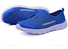 Load image into Gallery viewer, Women Breathable Mesh Casual Mens Shoes Summer Sneakers Footwear Running Shoes Men's Slip-on Ultra Lightweight Breathable Walking Shoes Non Slip Athletic Fashion Espadrilles
