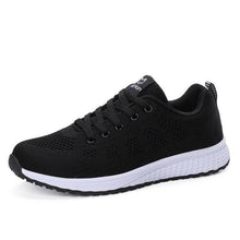 Load image into Gallery viewer, Women Casual Fashion Breathable Walking Mesh Lace Up Flat Sneakers Running Summer Sports Sneakers Fashion Casual Shoe Breathable Mesh Design
