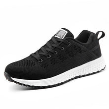 Load image into Gallery viewer, Women Casual Fashion Breathable Walking Mesh Lace Up Flat Sneakers Running Summer Sports Sneakers Fashion Casual Shoe Breathable Mesh Design
