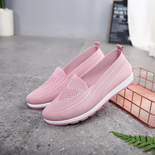 Load image into Gallery viewer, Women Casual Light Espadrilles Breathable Mesh Summer Vulcanized Shoes Woman Flats Women Work Shoes Breathable Mesh Slip-On Shoes Women Mesh Running Casual Espadrilles

