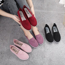 Load image into Gallery viewer, Women Casual Light Espadrilles Breathable Mesh Summer Vulcanized Shoes Woman Flats Women Work Shoes Breathable Mesh Slip-On Shoes Women Mesh Running Casual Espadrilles
