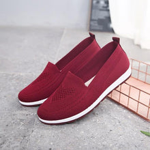 Load image into Gallery viewer, Women Casual Light Espadrilles Breathable Mesh Summer Vulcanized Shoes Woman Flats Women Work Shoes Breathable Mesh Slip-On Shoes Women Mesh Running Casual Espadrilles
