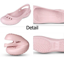 Load image into Gallery viewer, Women Clogs Modern Sandals Home Non-slip Summer Shoes Flat Slippers Plastic Waterproof Garden Shoes Classic Clog Casual Slip On Water Shoe Sandal Indoor Outdoor Slipper
