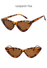 Load image into Gallery viewer, Women Elegant Black Summer Sunglasses Stylish New Popular Cat Eye Design Sunglasses For Woman New Small Eyewear Shades For Women Retro Summer Design Glasses
