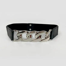 Load image into Gallery viewer, Women Elegant Elastic Stretch Wide Dress Belt  Big Chain Waistbands For Women Luxury Party Belts For Dresses
