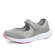 Load image into Gallery viewer, Women Flat Casual Fashion Breathable Mesh Tenis Shoes Women Summer Flat Soft Fashion Lightweight Slip-On Super Light Women Shoes
