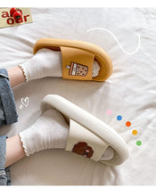 Load image into Gallery viewer, Women Flip Flops Indoor Soft Non Slip Slippers Summer Fashion New Flat Beach Casual Cats Dogs Shoes Open Toe Soft Slippers Soft Shower Bath Pool Gym House Slipper
