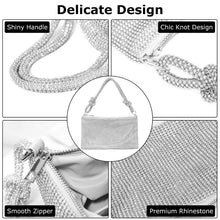 Load image into Gallery viewer, Women Glitter Evening Bags Shiny Rhinestone Handbag Purses
