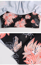 Load image into Gallery viewer, Women High Waist Bikini Plus Size Swimwear Summer Swimsuit Beach Bathing Suit Ruffle Bikini  Floral Printed Ruffle High Waist Bikini Set Women's Tummy Control Bathing Suit Swimsuit Flounce Peplum
