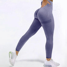 Load image into Gallery viewer, Women High Waist Leggings Female Gym Workout Legging Seamless Leggings Women Push Up Sport Girls Tight Bottom Lift Leggings Yoga Pants Fitness Fashion Push Up Seamless Leggings Breathable Workout Pants

