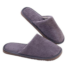 Load image into Gallery viewer, Women Indoor House Plush Soft Cute Cotton Slippers Shoes Non-slip Floor Home Slippers Slides For Bedroom Memory Foam Slippers Scuff Outdoor Indoor Warm Plush Bedroom Shoes With Fur Lining
