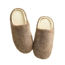Load image into Gallery viewer, Women Indoor House Plush Soft Cute Cotton Slippers Shoes Non-slip Floor Home Slippers Slides For Bedroom Memory Foam Slippers Scuff Outdoor Indoor Warm Plush Bedroom Shoes With Fur Lining
