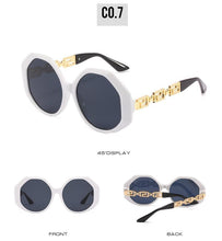 Load image into Gallery viewer, Women Large Hexagon Inspired Sunglasses Fashionable Big Frame &amp; Polygonal Ladies Sunglasses Classic Retro Shape Street Shooting Sunglasses For Men And Women Sunglasses
