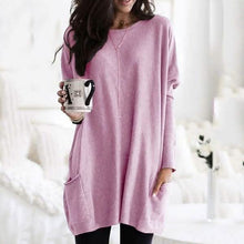 Load image into Gallery viewer, Women Long Sleeve Top Casual Pocket T-Shirt
