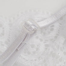 Load image into Gallery viewer, Women Luxury Bra Set Ladies Lingerie Set 2 Pieces Lace Bra And Panty Sets Strappy Lace Lingerie Set Lace Comfortable Polyester Sleepwear Underwear Tops Sets Lightweight Comfortable Design
