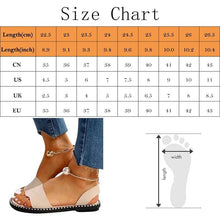 Load image into Gallery viewer, Women Luxury Party Sandals Fashion Summer Casual Black Business Sandals Buckle Straps Beach Shoes Retro Fashion Summer Women Shoes Print Casual Sandals
