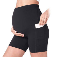 Load image into Gallery viewer, Women Maternity Seamless Shorts
