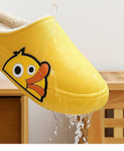 Load image into Gallery viewer, Women Men Slippers Summer Beach Slides Winter Sandals Flip Flops Duck Platform Thick Soled Couples Bathroom Quick Drying EVA Open Toe Soft Slippers Thick Lightweight Slippers
