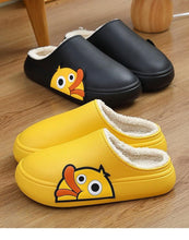 Load image into Gallery viewer, Women Men Slippers Summer Beach Slides Winter Sandals Flip Flops Duck Platform Thick Soled Couples Bathroom Quick Drying EVA Open Toe Soft Slippers Thick Lightweight Slippers
